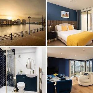 River Side Apartment, Centre - Beautiful View And Free Parking! Apartment Belfast